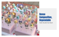 Market Stall Display Base, Candy Hawthorn Holder, Thickened Reusable Foam Board, Creative Stand