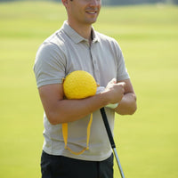 Synchronizes Arms and Body Arm Triangle Coach Builds Muscle Memory Golf Arm Connection Aid Portable for Indoor Practice, Driving Range