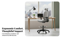 Ergonomic Drafting Chair Adjustable Height Rolling Drafting Chair spine support Built-in Footrest for Students, Artists, Studio