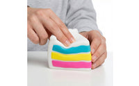 Cake Toy Colorful Design Rainbow Cake Sensory Toy Slow Rising for Adults