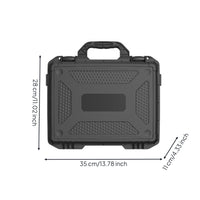 Hard-Cover Case with Handle Waterproof Hard Carrying Case Shielded Instruments Storage Box for Photographers