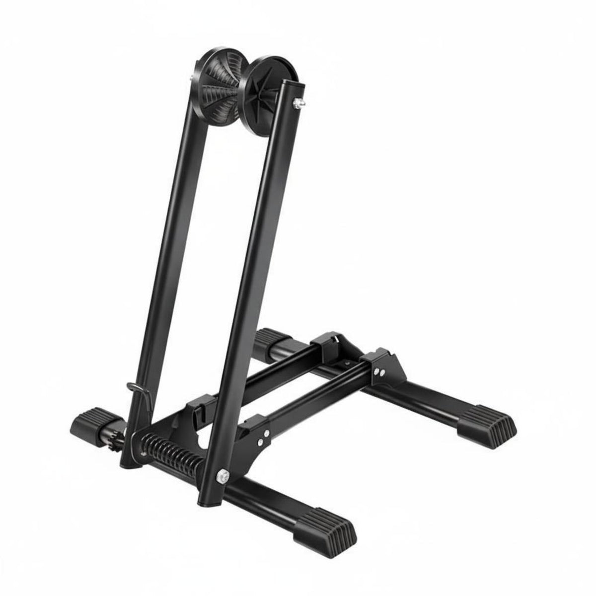 Bike Parking Rack Strong Construction Scratch Resistant Support for Garage
