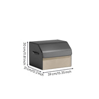 Car Trunk Organizer with Lid Foldable Trunk Organizer with Lid Car Storage Box Collapsible Hard-Sided for Travelers, Road Trips