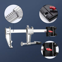 Secure Umbrella Clamp with Thumbscrew Adjustable Fishing Umbrella Holder Long-Lasting Hardware Versatile for Railing