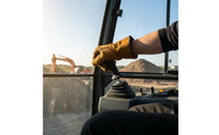 Digger Handle with Mounting Stem Scratch Resistant Digger Joystick Handle Tapered Equipment Parts for Machine Users