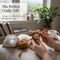 Highland Cow Crochet Kit DIY Amigurumi Doll Craft