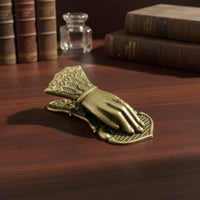 Metal Hand Clip Embossed Vintage Hand Clip Multi-Use Stationery for Photographers, Scrapbooking