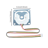 Strain Gauge Leveling Metal Body Hotbed Leveling White Connector 3D Printer Bed Leveler Bed Contactor
