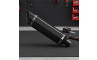 51mm Motorcycle Exhaust Muffler Performance Slip-on Muffler Heat-Resistant Motorcycle Exhaust with Mounting Hardware Rustproof for Motorcyclists, Custom Build