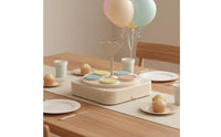 Automatic Dessert Turntable Rotating Dessert Display Rotating Cupcake Carousel for Children, Baby Shower