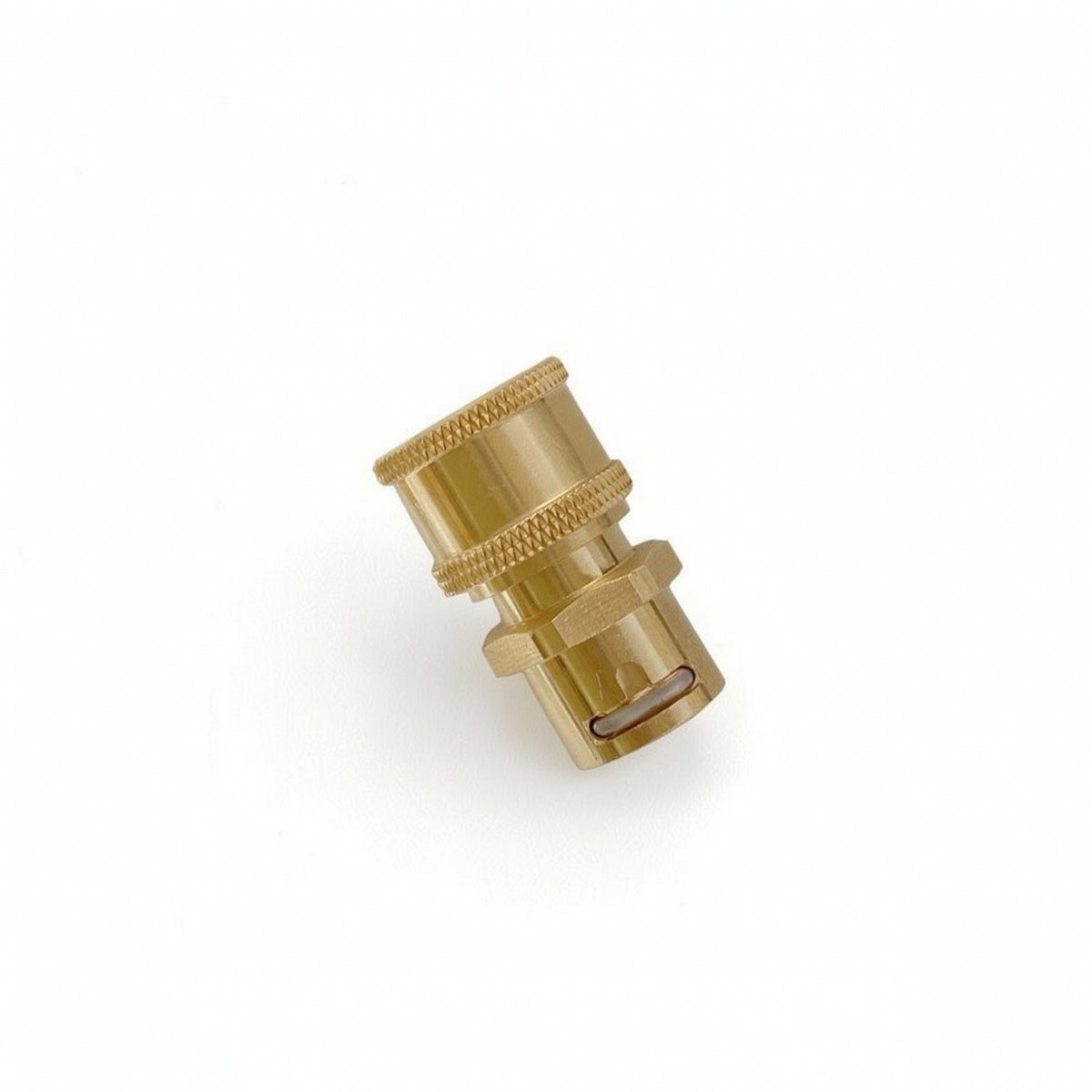 Quick-Connect Adapter 1/4-Inch Pressure Washer Adapter Quick-Connect Fitting Brass Metal