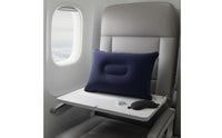 Lightweight Flocked Air Pillow Multifunctional Inflatable Travel Pillow Portable Rest Cushion for Travelers, Campers, Camping, Office, Outdoor
