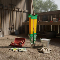 Manual Fertilizer Seeder High Productivity Handheld Planter No Bending Down