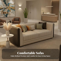 Light Luxury Aesthetic curved lined Sectional Sofa Modern Design Reception Couch Minimalist aesthetic Lounge Seating configurable Combination for Interior Designers, Business Owners, Apartment Dwellers, Sales Office, Lobby