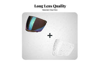Anti-Fog Electric Motorcycle Helmet Lens Sun Protection Half Helmet Face Visor Windproof Flip up Visor Sturdy