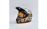 Full Face Motocross Helmet Eyewear-Compatible-Compatible Full Face off-Road Helmet Ventilated Safeguarding for Motorcyclists