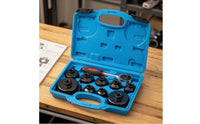 10 Pieces Removal Tool Kit Aluminum Alloy Wrench Kit Socket-Style Cup Wrench Set for Home Mechanics