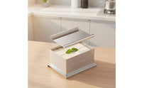 Easy to Use Stainless Steel Tofu Mold Safe Tofu Mold with Press Plate Efficient Kitchen Tool Mess-Messless for Vegans