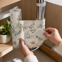 Pipe Cover Decorative French Style Waterproof Sticker for Gas, Heating, and Bathroom Pipes