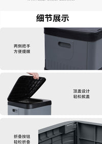 车载折叠马桶便携式防臭户外行动厕所垃圾桶自驾游车上用品置物箱