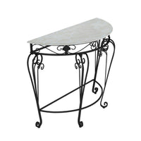 Iron Console Table Sturdy Structure for Corridor