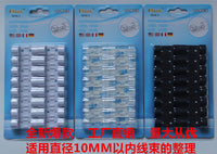 Self-Adhesive Cable Clips for Wire Management, No-Drill Wall Mount Cable Organizer