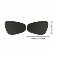 Electrostatic Car Window Shades Static Cling Car Window Shade Protection Heat Reducing for Drivers