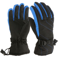 Women's Winter Warm Ski Gloves - Thickened Fleece Lined for Outdoor Sports, Skating, Cycling