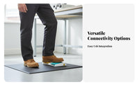 Waterproof USB Foot Pedal Multiple Connection Options Wireless Foot Switch Wear Resistant Programmable Footswitch Plug and Play for Musicians, Technicians, Factory Workers, Production Line, Workshop, Laboratory, Hospital