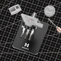 Handheld Modeling Vise Control Handheld Mini Vise Easy to Use Detachable Bench Clamp for Miniature Painters, Crafters