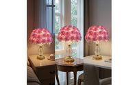Floral Table Lamp  Decorative Floral Lamp Soft Lighting for Bedside