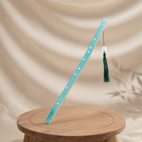 Imitation Jade Flute Beginner Crack-Resistant Piccolo Transverse Flute for Children Practice Musical Instrument Ancient Style Advanced Small Instrument