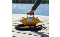 Electric Air Pump Portable Paddleboard Pump Automatic for Kayakers, Campers, Beach, Campsite