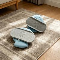 Molded Anti-Slip Patterns Waist Twisting Exercise Board Quiet Split-Design Twisting Board Stable Twist Exercise Machine Textured