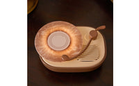 Retro Record Player 360-Degree audio Surround Audio Home Decoration Home Electronics for Desktop, Bedroom