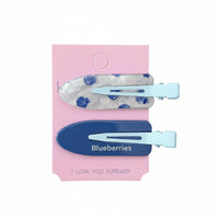 No-Wrinkle Hair Barrette Cute Design Wrinkle Less Hair Barrette Snap Barrette Colorful Designs Secure Hold for Women