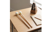 2 Pieces Maple Timpani Mallets with Felt Head Lightweight Timpani Mallet Soft Mallet with Felt Head General-Purpose for Students, Drummers, Orchestra