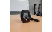 Tracks Time, Count, Calories LCD Fitness Tracker Display Single Button Control Replacement Fitness Console Exercise Bike Computer for Home Gym