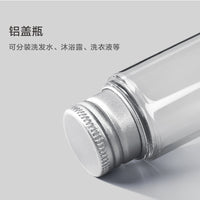 Travel Cosmetic Dispenser Bottle Set with Storage Case - 7 Pieces