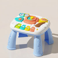 Easy-to-Clean Multifunction Activity Table Interactive Plastic Activity Table Toddler Furniture Kids for Toddlers