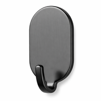 Adhesive Hooks for Wall Heavy Duty, Strong Sticky for Kitchen Waterproof, Stainless Steel No Drill for Renters Dorm Room