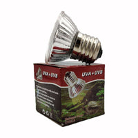 3-in-1 UVA+UVB Full Spectrum Basking Lamp for Reptiles and Amphibians