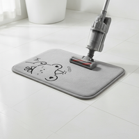 Coral Fleece Absorbent Non-Slip Bathroom Mat