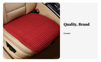 3 Pieces 3-Piece Car Seat Mat Set Non-Slip operater Seat pad Easy to Install