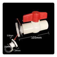 Water Pail Spigot Valve Leak-Proof Design Water Container Valve Connector