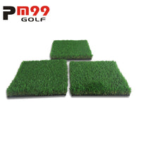 Golf Hitting Mat Indoor Swing Practice Aid 30x30cm