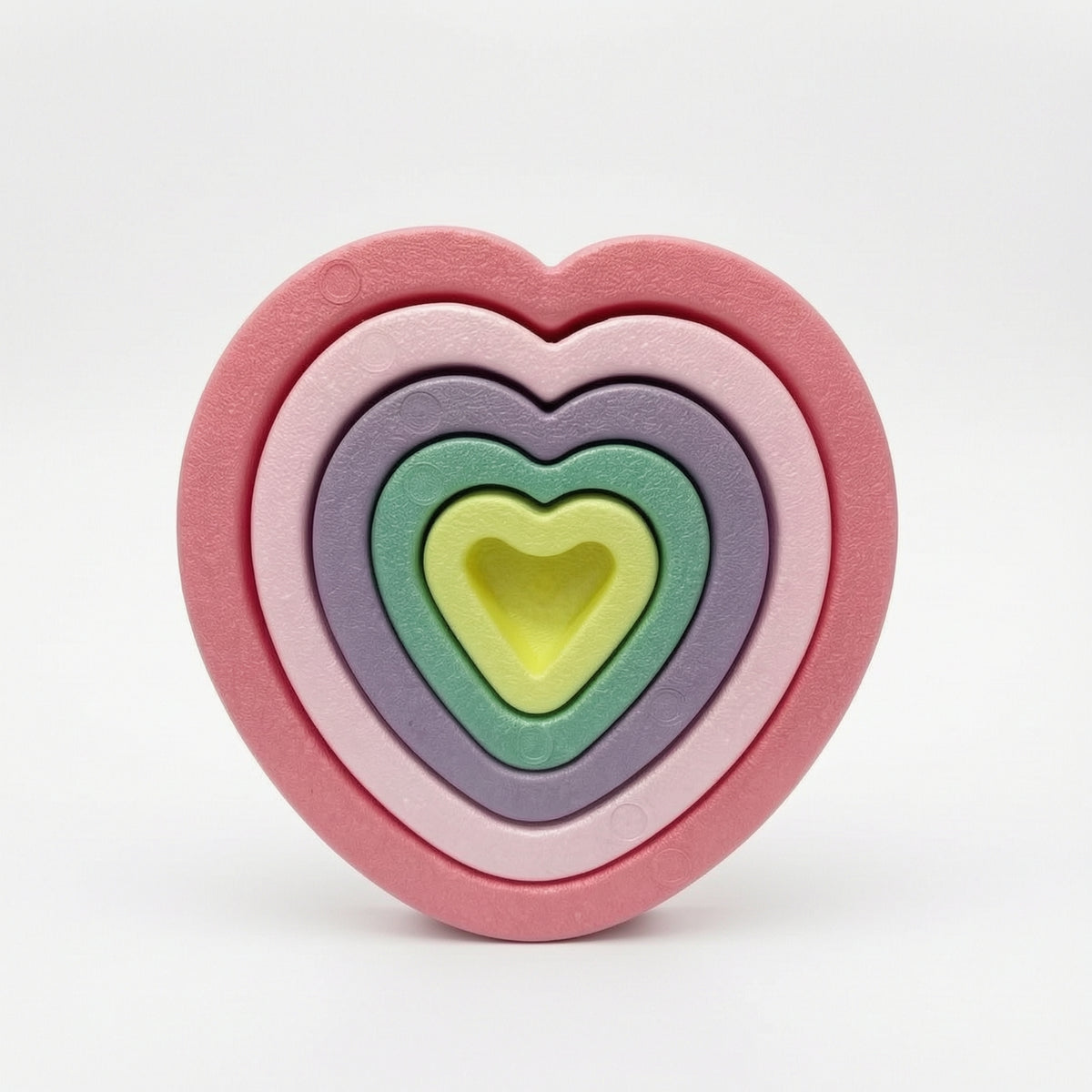 Heart Stepping Stone Stackable Foam Stepping Stone Sturdy for Classroom, Kids