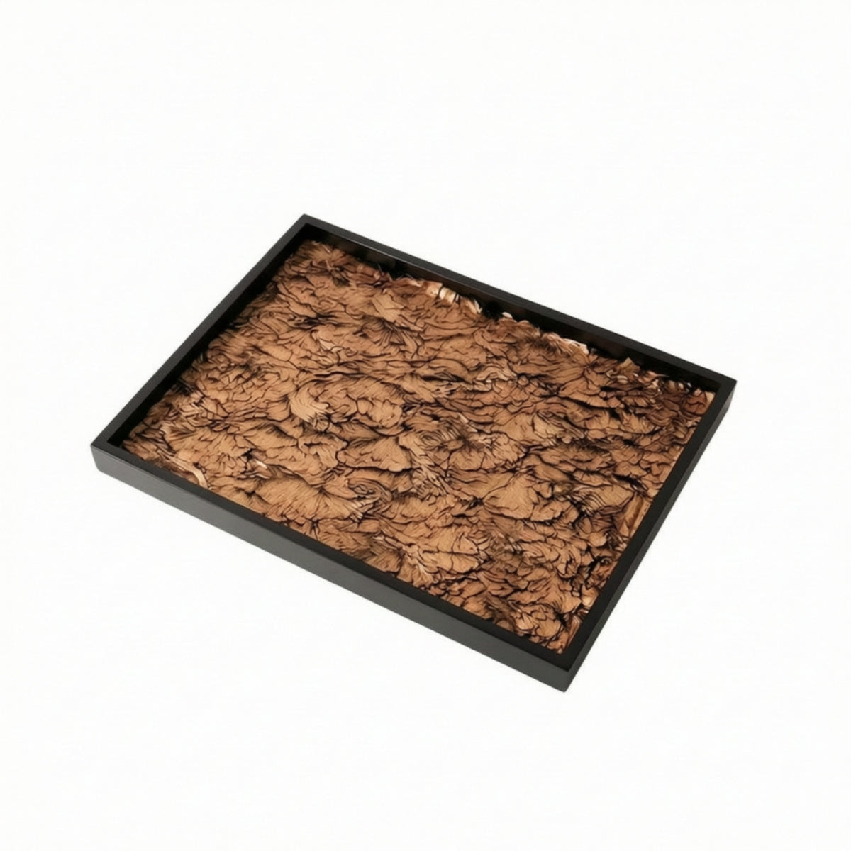 Rectangular Tray Versatile Rectangular Tray with Faux Stylish for Vanity