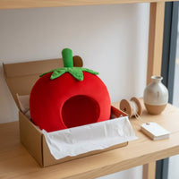 Tomato Hat Universal Fit Soft Tomato Headwear Soft and Comfortable Humorous Fruit Costume Hat for Performance