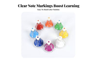 8 Pieces Educational 8 Note Hand Bell Set Interactive Play Children's Plaything